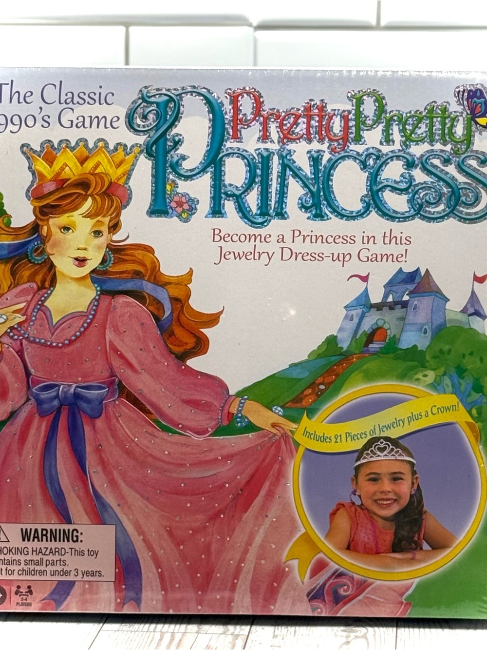 Pretty Pretty Princess Kids Dress-Up Jewelry Game by Hasbro - Pink